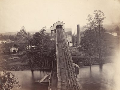 वॉन स्टॉर्च ब्रेकर, डेल एंड हडसन कैनाल कंपनी, सी। 1863-1865। द्वारा थॉमस एच जॉनसन