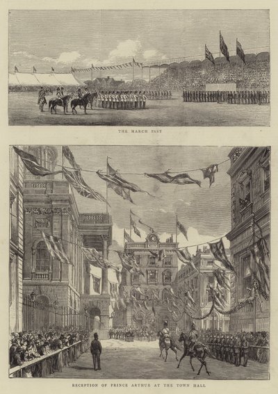 द रॉयल विजिट टू लिवरपूल द्वारा Thomas Harrington Wilson