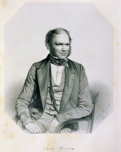 चार्ल्स रॉबर्ट डार्विन (1809-82) 1849 द्वारा थॉमस हर्बर्ट मागुइरे