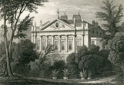 अर्ल स्पेंसर हाउस, ग्रीन पार्क, 1829 द्वारा थॉमस होसमर शेफर्ड
