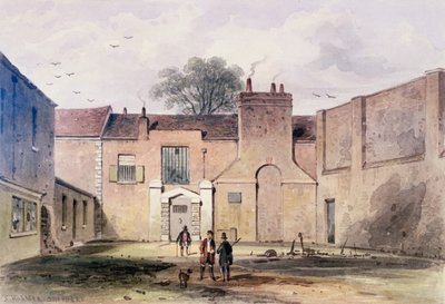 टोथिल फील्ड्स जेल में प्रवेश, 1850 द्वारा थॉमस होसमर शेफर्ड