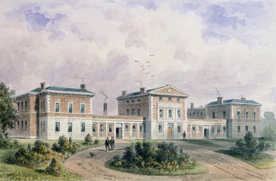 बुखार अस्पताल, लिवरपूल रोड, 1849 द्वारा थॉमस होसमर शेफर्ड