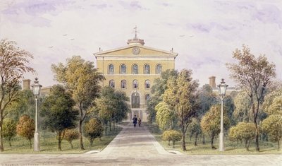 गवर्नर हाउस, टथिल फील्ड्स नई जेल, 1852 द्वारा थॉमस होसमर शेफर्ड