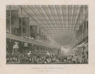 इंटीरियर ऑफ़ द ग्रेट प्रदर्शनी, 1851 द्वारा थॉमस होसमर शेफर्ड