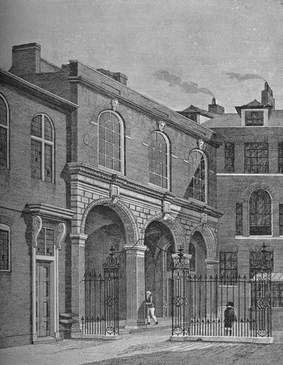 साल्टर्स हॉल, सिटी ऑफ़ लंदन, 1822 1911 द्वारा थॉमस होसमर शेफर्ड