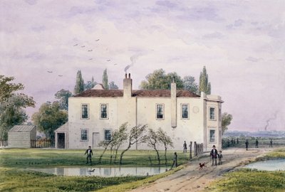 कोपेनहेगन हाउस का दृश्य, 1853 द्वारा थॉमस होसमर शेफर्ड