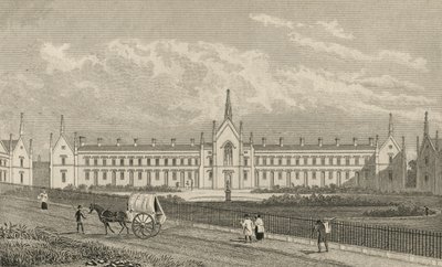 व्हिटिंगटन अल्म्सहाउस हाईगेट, 1827 द्वारा थॉमस होसमर शेफर्ड