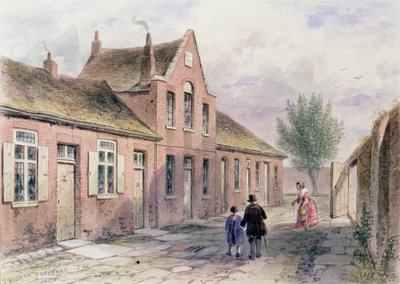 विचर्स अलम्स हाउसेस टोथिल फील्ड्स, 1850 द्वारा थॉमस होसमर शेफर्ड