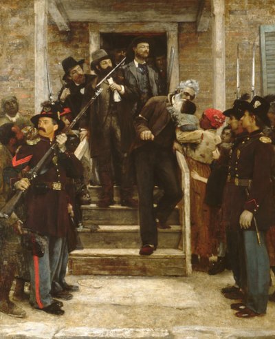 जॉन ब्राउन का अंतिम क्षण, 1882-84। द्वारा थॉमस होवेंडेन