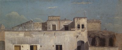 नेपल्स में छतें, 1782 द्वारा थॉमस जोन्स