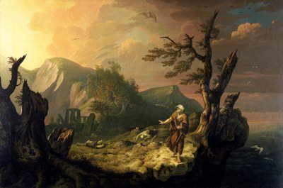 'द बार्ड', 1774 द्वारा थॉमस जोन्स