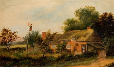 स्केट्स कॉटेज नॉर्थफील्ड, बर्मिंघम, 1875-1900। द्वारा थॉमस केंड्रिक