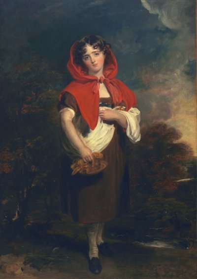 एमिली एंडरसन: लिटिल रेड राइडिंग हूड, c.1821 द्वारा थॉमस लॉरेंस