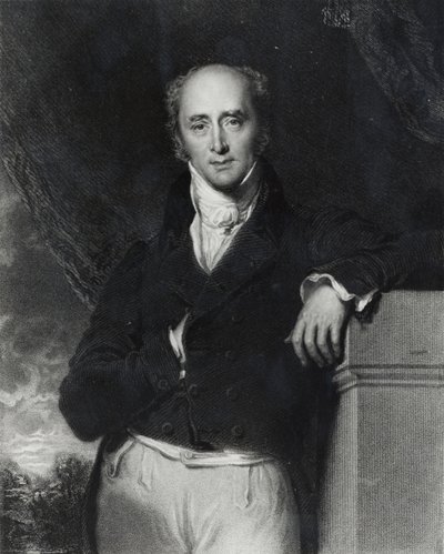 जे। कोचरन द्वारा सही माननीय चार्ल्स ग्रे, अर्ल ग्रे (1764-1845) का चित्र द्वारा थॉमस लॉरेंस