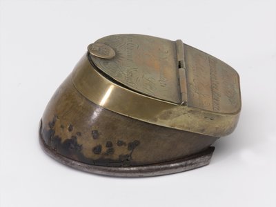 कैप्टन विलियम टायरविट ड्रेक, रॉयल हॉर्स गार्ड्स, c.1829 (इंकवेल, हॉर्स हूफ) से संबंधित हॉर्स खुर इंकवेल द्वारा थॉमस ली
