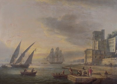 Posillipo से नेपल्स की खाड़ी, c.1829 द्वारा Thomas Luny