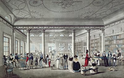 मार्गेट में हॉल की लाइब्रेरी, 1789 द्वारा थॉमस माल्टन