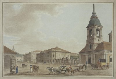 सेंट पीटर्सबर्ग में लाइटनी एवेन्यू, 1790 द्वारा थॉमस माल्टन द एल्डर