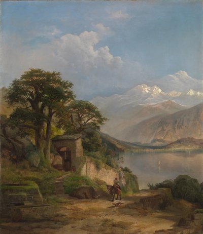 कोमो झील, 1867 द्वारा थॉमस मोरन