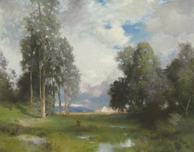 सांता बारबरा मिशन, 1916 द्वारा थॉमस मोरन