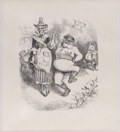 मेरी क्रिसमस, 3 जनवरी, 1880, 3 जनवरी, 1880। द्वारा थॉमस नास्ट