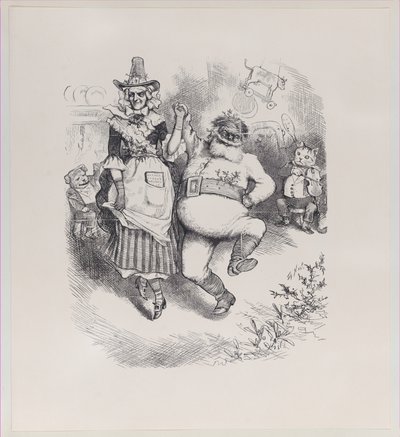 मेरी क्रिसमस, 3 जनवरी, 1880, 3 जनवरी, 1880। द्वारा थॉमस नास्ट