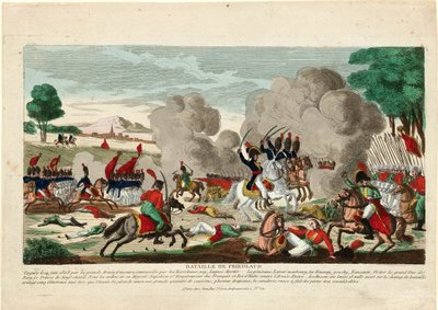 बैटल डे फ्रीडलैंड - फ्राइडलैंड की लड़ाई। 14 जून 1807 को रूसी लीब गार्ड का एक आरोप - नाउडेट, थॉमस चार्ल्स द्वारा थॉमस नूडेट