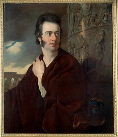 लॉर्ड बायरन (1788 - 1824) ब्रिटिश कवि का चित्र मान लें। थॉमस फिलिप्स द्वारा पेंटिंग (1770-1845) ई.सी. अंग। द्वारा थॉमस फिलिप्स