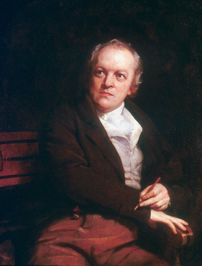 विलियम ब्लेक, अंग्रेजी रहस्यवादी, कवि, कलाकार और उत्कीर्णक, 1807 द्वारा थॉमस फिलिप्स