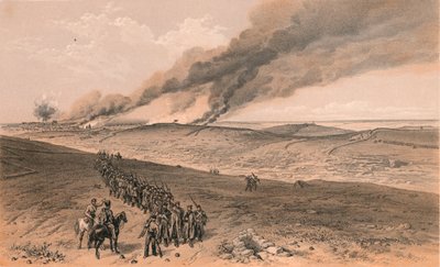 रेडन एंड एडवांस्ड ट्रेंचेज़ ऑफ़ ब्रिटिश राइट अटैक, 1856 द्वारा थॉमस पिकेन