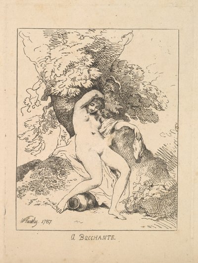 ए बैचेन्टे, 1787। द्वारा थॉमस रोलैंड्सन