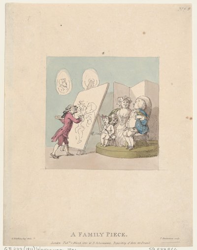 ए फैमिली पीस, 1 मार्च, 1803।, 1 मार्च, 1803। द्वारा थॉमस रोलैंड्सन