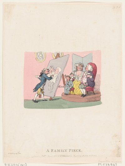 ए फैमिली पीस, 1803 बाद में फिर से प्रकाशित हुआ। 1803 बाद में फिर से प्रकाशित हुआ। द्वारा थॉमस रोलैंड्सन
