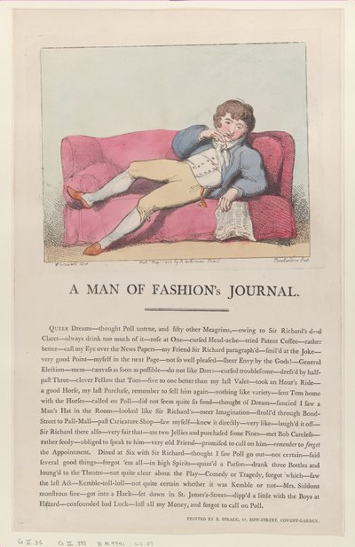 ए मैन ऑफ फैशन जर्नल, 1 मई, 1802।, 1 मई, 1802। द्वारा थॉमस रोलैंड्सन