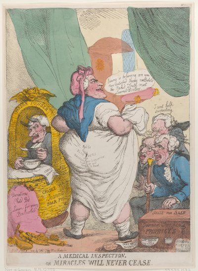एक चिकित्सा निरीक्षण या चमत्कार कभी बंद नहीं होगा, 15 सितंबर, 1814., 15 सितंबर, 1814। द्वारा थॉमस रोलैंड्सन