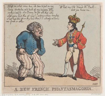 ए न्यू फ्रेंच फैंटमसागोरिया, 1803, 1803। द्वारा थॉमस रोलैंड्सन