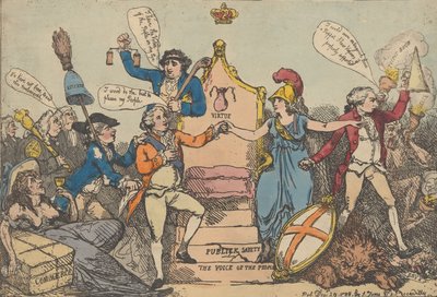 ए टच ऑन द टाइम्स, 29 दिसंबर, 1788., 29 दिसंबर, 1788। द्वारा थॉमस रोलैंड्सन