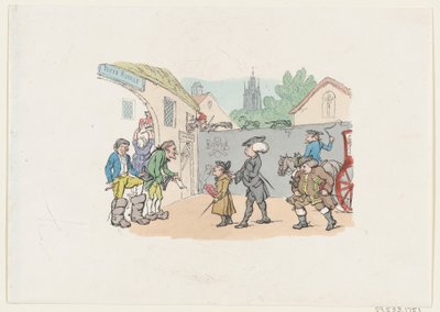 ए टूर टू फॉरेन पार्ट्स, 1807।, 1807। द्वारा थॉमस रोलैंड्सन