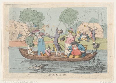 1811, 1811., 1811 के एंग्लर्स। द्वारा थॉमस रोलैंड्सन