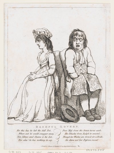 संकोची प्रेमी, मार्च 15, 1798., मार्च 15, 1798। द्वारा थॉमस रोलैंड्सन