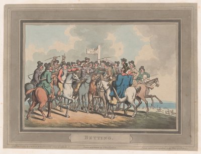 बेटिंग [द बेटिंग पोस्ट], 1 जनवरी, 1799।, 1 जनवरी, 1799। द्वारा थॉमस रोलैंड्सन