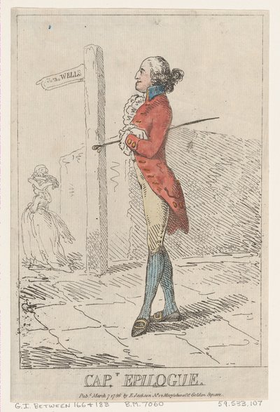कप्तान उपसंहार, 7 मार्च, 1786।, 7 मार्च, 1786। द्वारा थॉमस रोलैंड्सन
