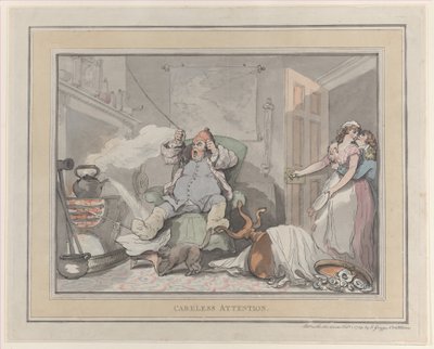 लापरवाह ध्यान, 1 फरवरी, 1789।, 1 फरवरी, 1789। द्वारा थॉमस रोलैंड्सन