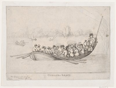 चेल्सी रीच, 1799।, 1799। द्वारा थॉमस रोलैंड्सन