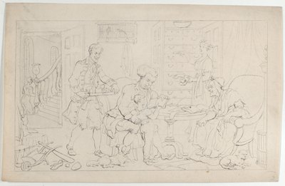 चाइल्डहुड: द फर्स्ट ट्यूटर, द डांस ऑफ लाइफ से, 1 सितंबर, 1817., 1 सितंबर, 1817। द्वारा थॉमस रोलैंड्सन