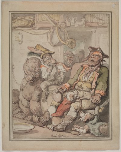 तुलनात्मक एनाटॉमी अध्ययन, सी। 1810-1820। द्वारा थॉमस रोलैंड्सन