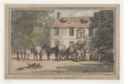 कंट्री इन, 1787., 1787। द्वारा थॉमस रोलैंड्सन