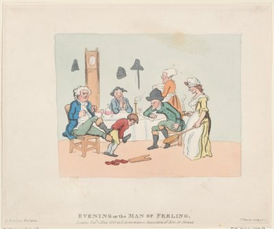 इवनिंग, या, द मैन ऑफ फीलिंग, 1 मई, 1803., 1 मई, 1803। द्वारा थॉमस रोलैंड्सन