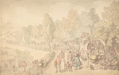 फेयरलोप फेयर, एसेक्स, सीए। 1816. द्वारा थॉमस रोलैंड्सन