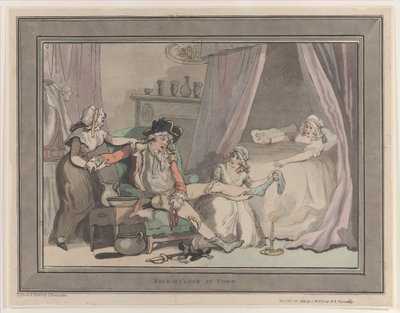 टाउन में चार बजे, 20 अक्टूबर, 1790।, 20 अक्टूबर, 1790। द्वारा थॉमस रोलैंड्सन